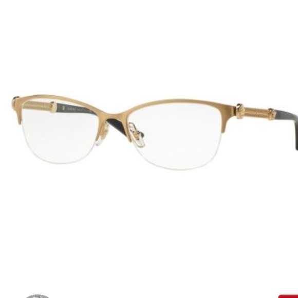 Versace Accessories - 👑 Versace Prescription Brushed Gold Glasses 👑